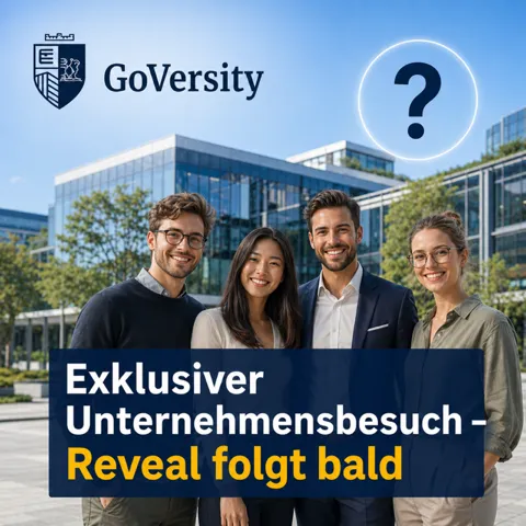 Exklusiver Unternehmensbesuch – Reveal folgt bald
