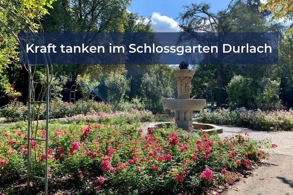 Durlach Palace Garden in Karlsruhe