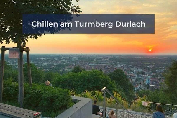 Sunset at Turmberg Durlach